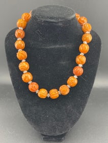 Butterscotch Bakelite Necklace