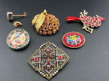 Brooch and Pin Grouping