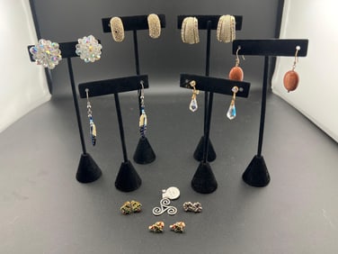 Earrings and Pendant