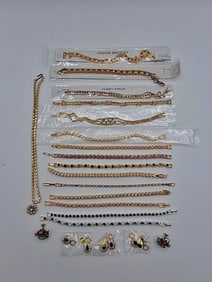 Rhinestone Bracelets and More