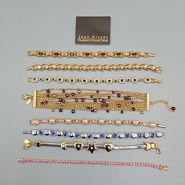 8 Joan Rivers Bracelets (1 of 7)