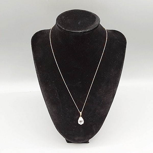 14K Rope Necklace with Pendant (1 of 6)