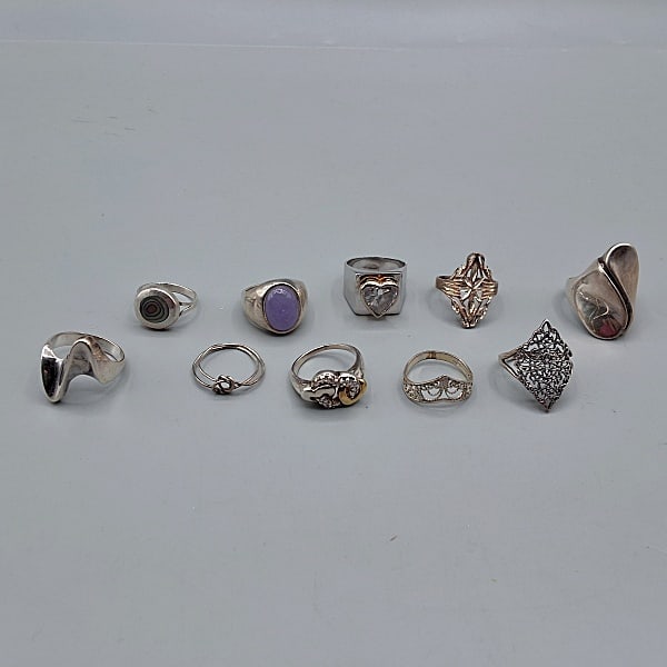 10 Sterling Rings (1 of 12)