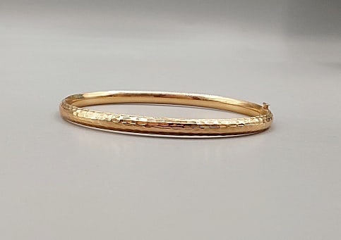 EternaGold 14K Bangle Bracelet (1 of 3)