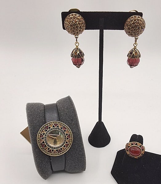 Heidi Daus Watch, Ring and Earrings (1 of 11)