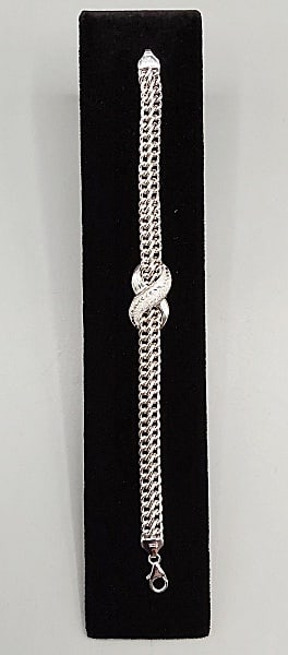 14K Wicker Link Bracelet (1 of 3)