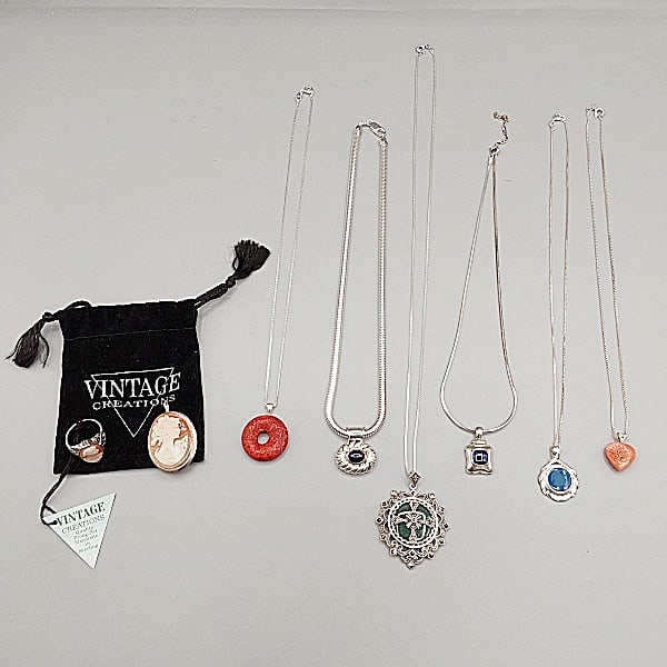 8 Pieces of Sterling Jewelry (1 of 14)