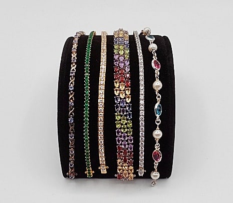 6 Sterling Bracelets (1 of 19)