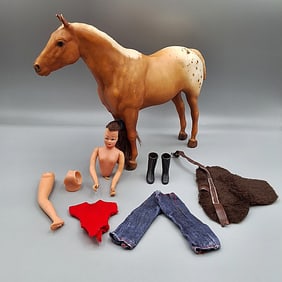 Breyer Appaloosa Performance Horse and Brenda #3095