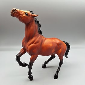 Breyer 1987 Test Run Semi Rearing Mustang