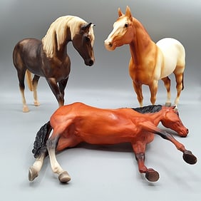 Breyer JCP Western Set Adios Foundation Stallion and San Domingo