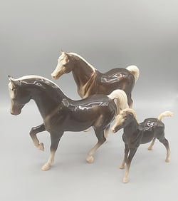 Breyer Family Arabian Stallion Mare Foal #201 202 203
