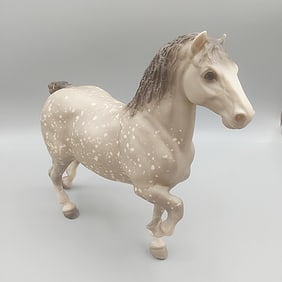 Breyer Dapple Grey Belgian Horse #94GR