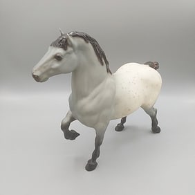 Breyer Dapple Grey Belgian Horse #94SM