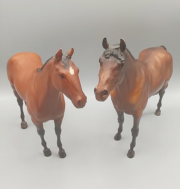 2 Breyer Horses - Trakehner #54 and Halla #63 (1 of 19)