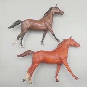 2 Breyer Phar Lap Oozy Shrinky Horses #90 #803