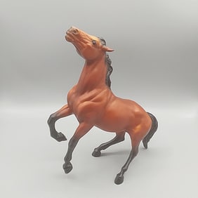 Breyer 1987 Test Run Semi Rearing Mustang