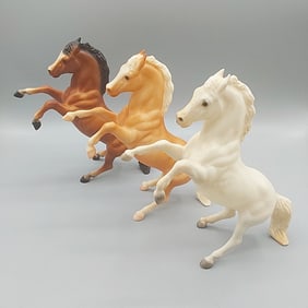 3 Breyer Classic Rex Rearing Stallions #180 #183 #185
