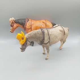 2 Breyer Shrinky Old Timers #205 #206