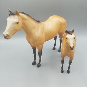Breyer 1983 JCP Quarter Horse Mare and Foal