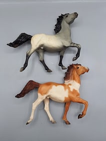 2 Breyer Buckshot Spanish Barb Horses #415 and #416