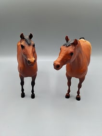 Breyer Pony of the Americas #154 and Galiceno #100