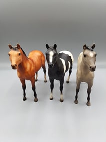 3 Breyer Stock Horse Standing Foals #228 #231 #234