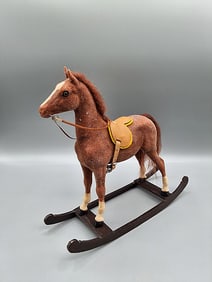 Breyer Flocked Saddlebred Rocking Horse #701
