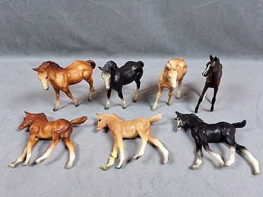 7 Breyer Classic Foals Quarter Horses and Arabians