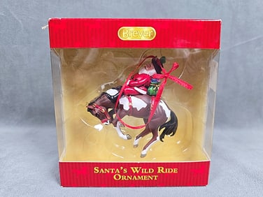 Breyer 2017 Santa's Wild Ride Holiday Ornament #700648