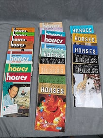 24 Issues of Breyer Just About Horses 1986 - 91
