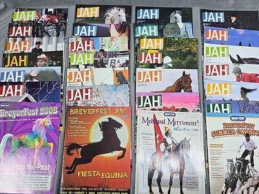 24 Issues of Breyer Just About Horses 2003-2006 and more
