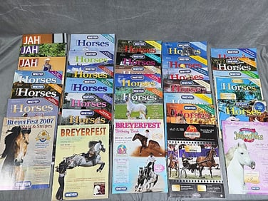 28 Issues of Breyer Just About Horses 2007-2012 and more