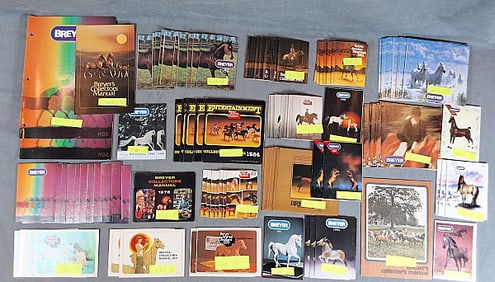 150+ Breyer Collector's Manuals and Catalogs 1971 - 1997