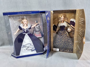 2 New Year Barbies