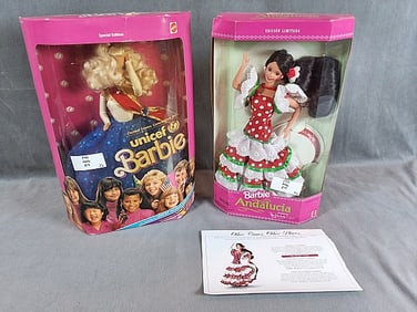 UNICEF and Andalucia Barbies and more