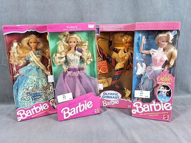4 Pageant and Competitive Barbies