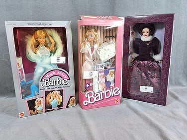 Doctor, Magic Moves, and Holiday Traditions Barbies