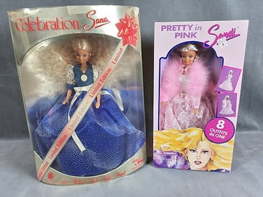 Pretty in Pink and Celebration Sandi Dolls