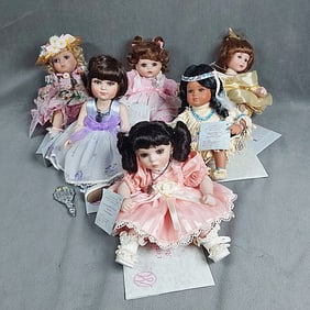 6 Marie Osmond Tiny Tots Dolls