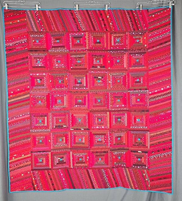 Red Courthouse Steps with Blue Centers (1 of 7)