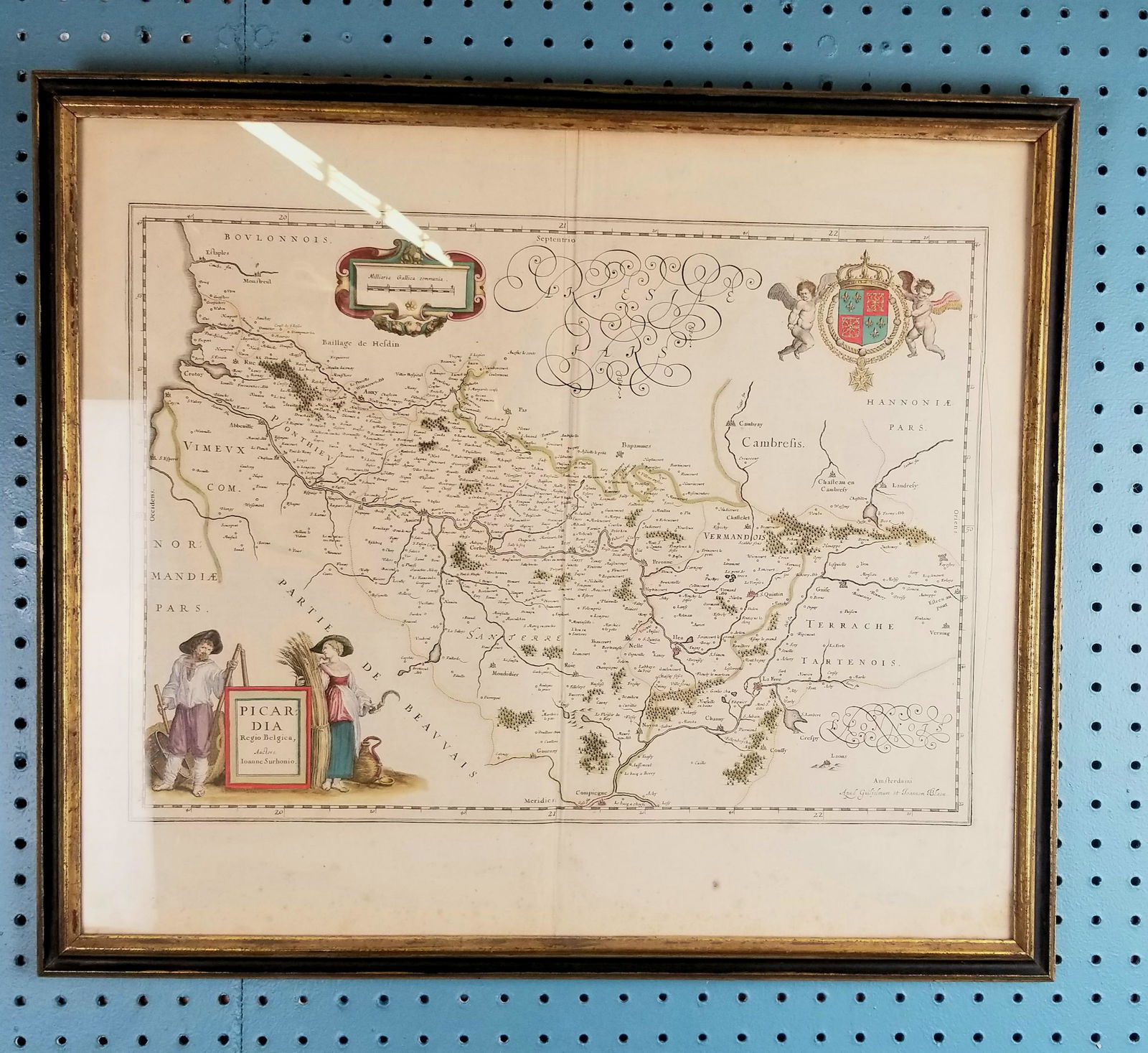 18th Century Map, BLAEU (1 of 8)