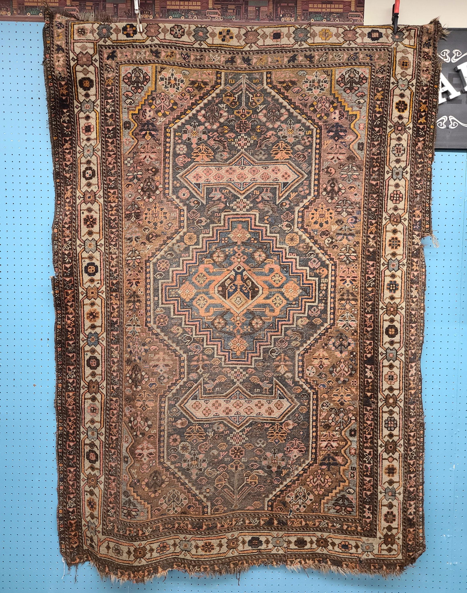 Antique Hand Woven Persian Carpet (1 of 7)