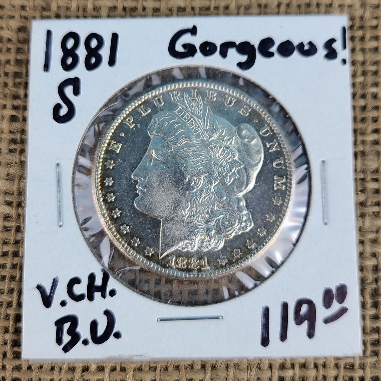 1881 S Morgan Silver Dollar - GORGEOUS! (1 of 4)