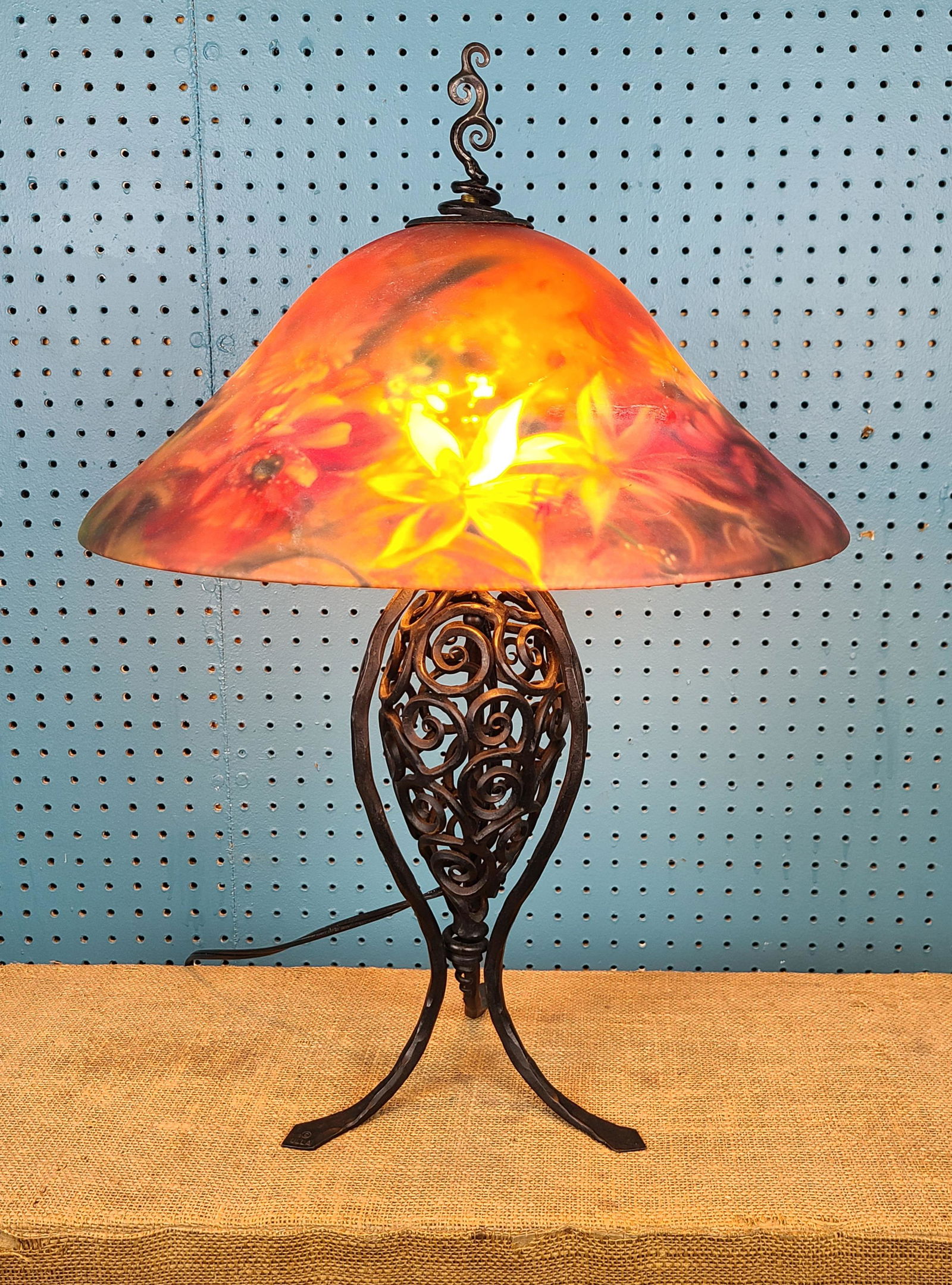 Ulla Darni Original Table Lamp signed, and with (1 of 6)