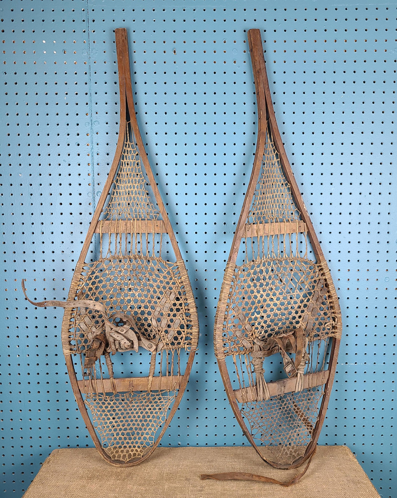 Pair of Antique Snowshoes, 3 Generations, One Family (1 of 4)