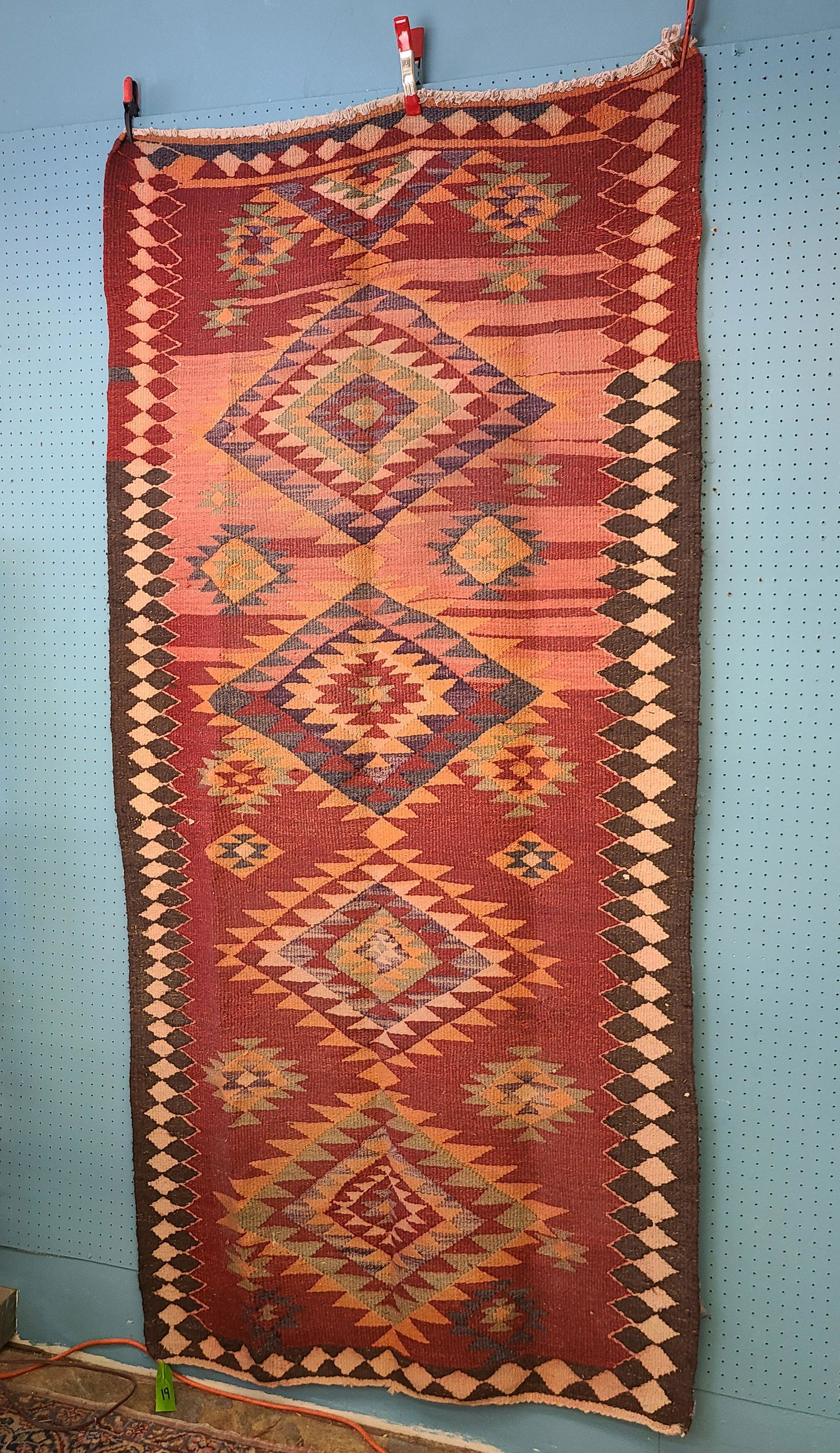 Antique Turkish Hand Woven Carpet (1 of 7)