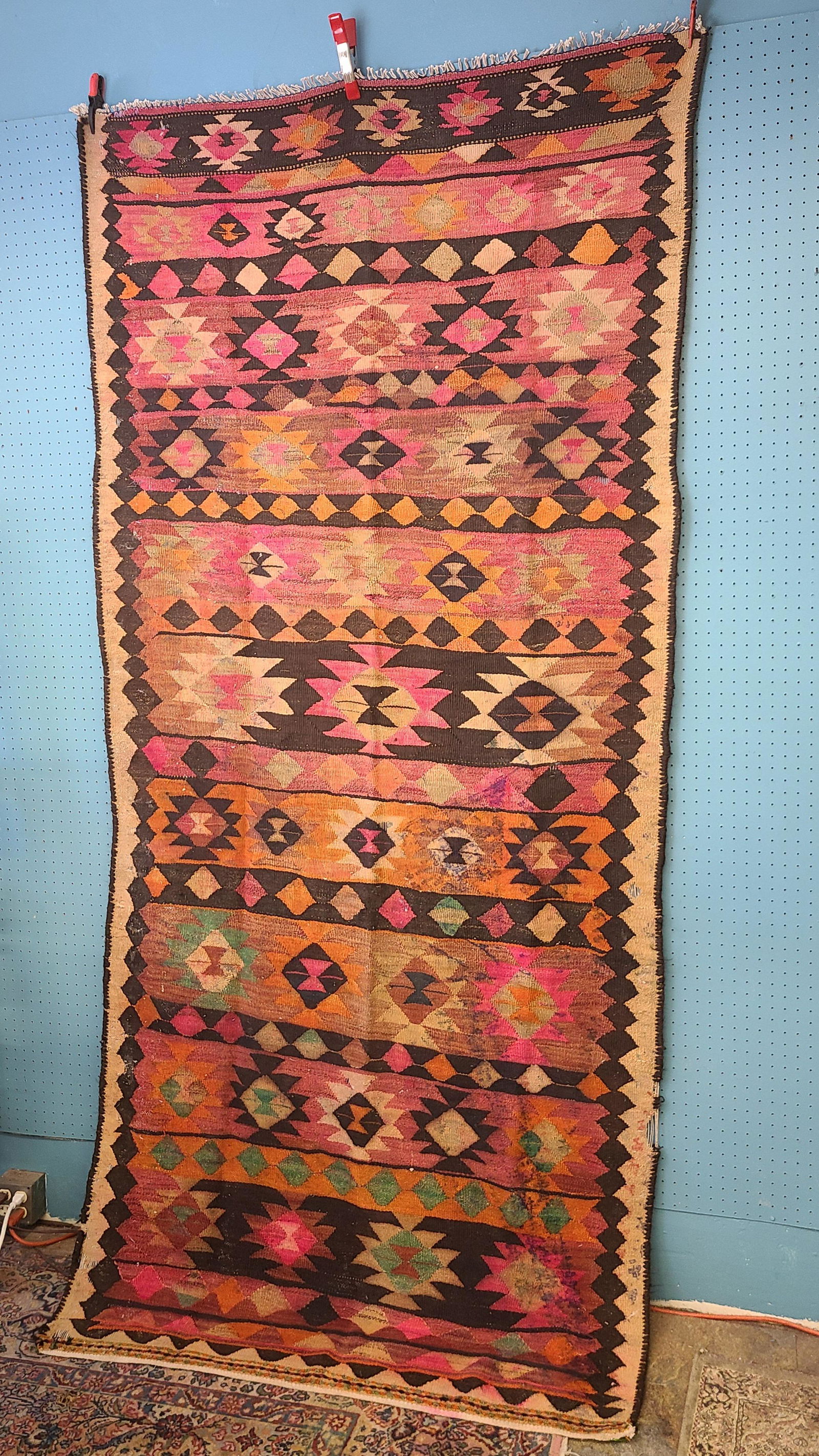 Antique Turkish Hand Woven Carpet (1 of 9)