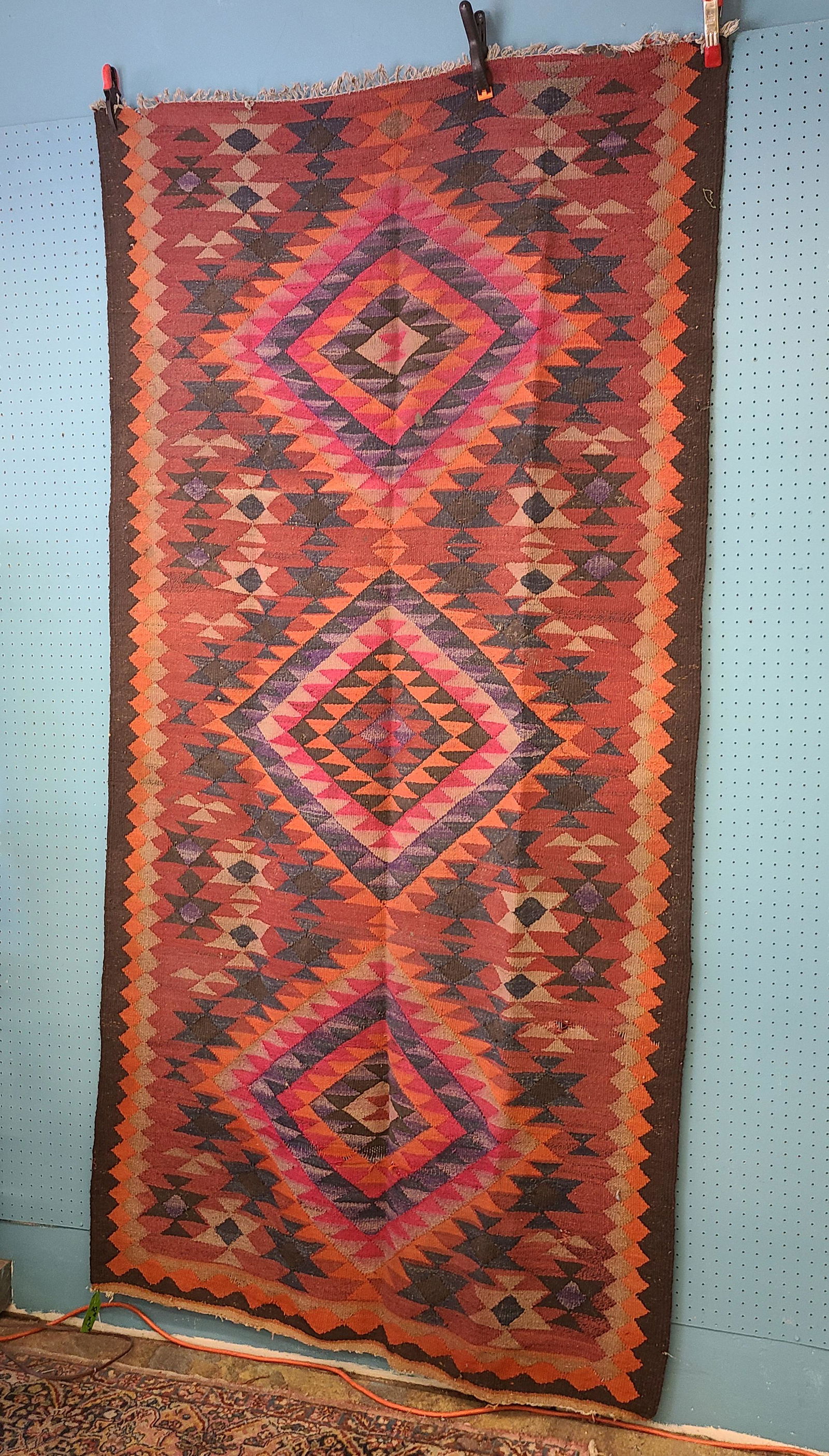 Antique Turkish Hand Woven Carpet (1 of 6)
