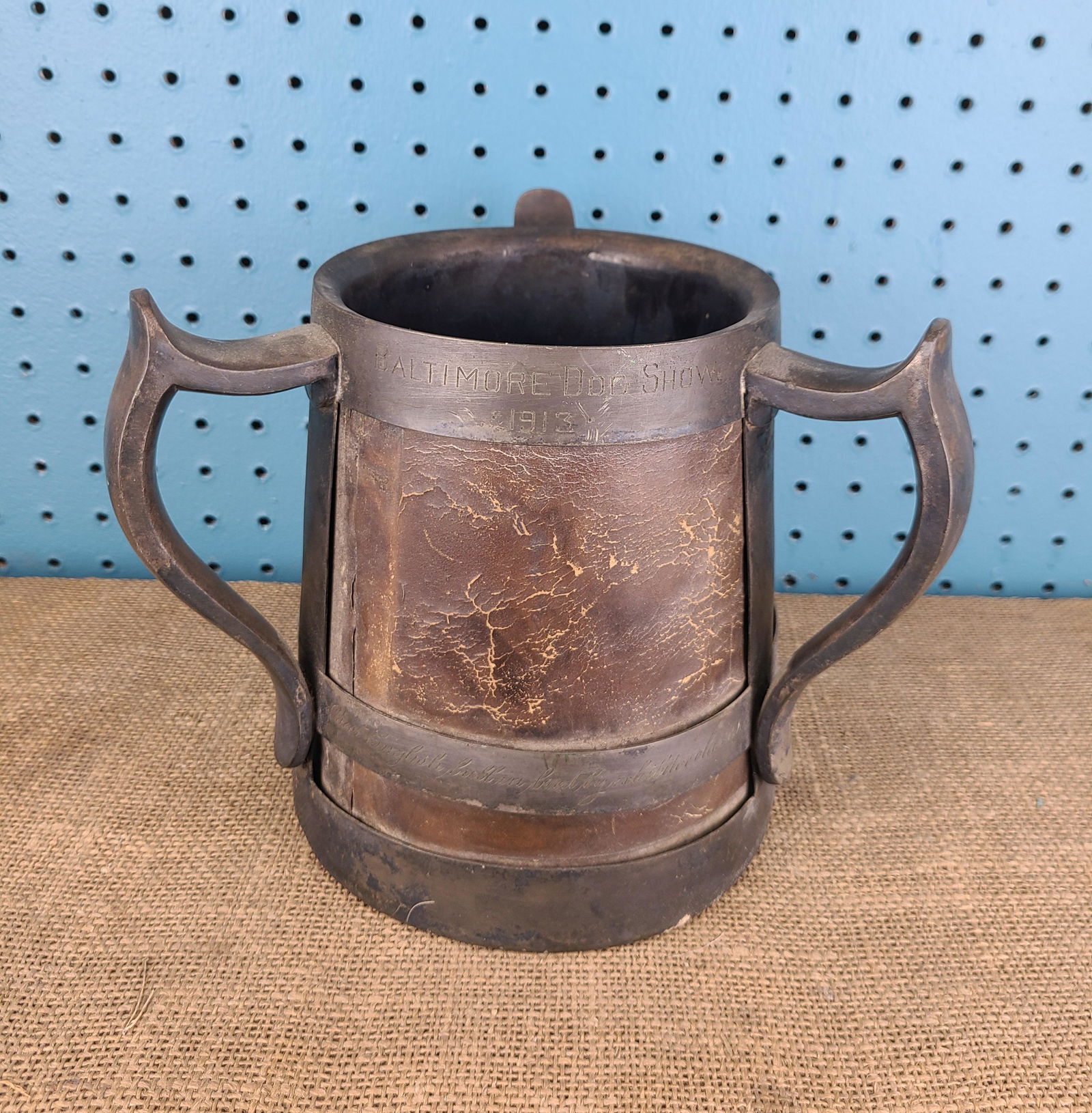 Antique Dog Show Trophy Cup (1913) (1 of 7)